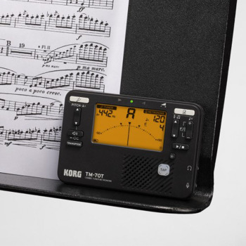 Korg TM70T Combo Tuner Metronome - Black