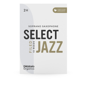 D'Addario Select Jazz Soprano Saxophone Reeds - Filed