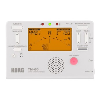 Product Image of Korg TM60WH Tuner/Metronome