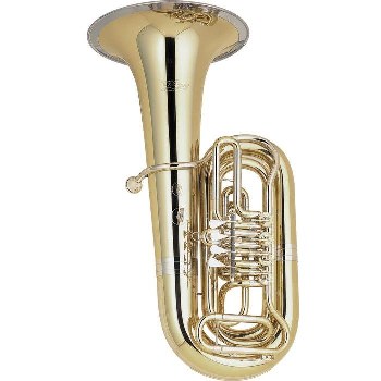 Cerveny 4/4 BBb Tuba - Five Rotary Valves