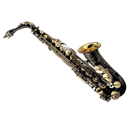 Yamaha Custom Z Alto Saxophone - Black Lacquer - Newly Redesigned 