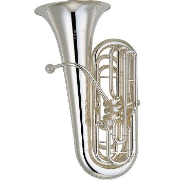 Yamaha Professional BBb Tuba - Silver Plating