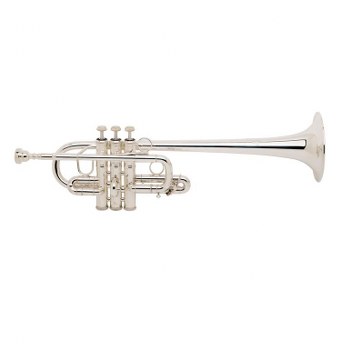 Bach Stradivarius Eb/D Trumpet - Silver Finish