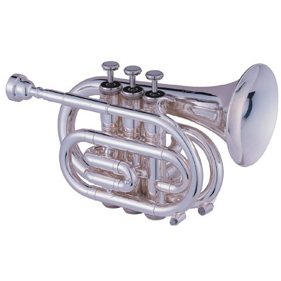Jupiter Deluxe Bb Pocket Trumpet [Silver Finish]