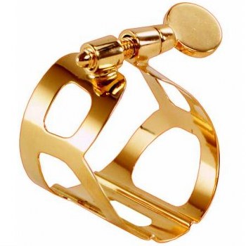 BG Tradition Gold Lacquered Baritone Saxophone Ligature