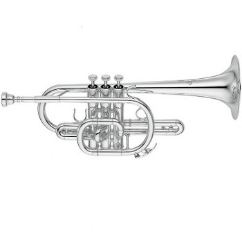 Yamaha Custom C Cornet - Silver Plating