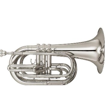 Yamaha Marching Baritone Horn - Silver Plating