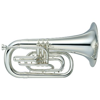 Yamaha Marching Euphonium - Silver Plating