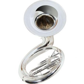 Yamaha Brass Sousaphone - Silver Plating w/ Case