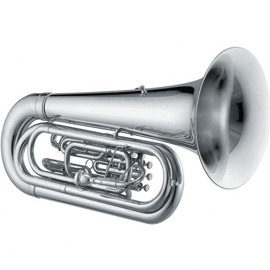 Jupiter 3/4 Size BBb Convertible Tuba - Silver