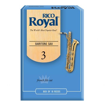 Rico Royal by D'Addario Baritone Saxophone Reeds - Filed