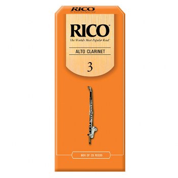 Rico Alto Clarinet Reeds - Box of 25