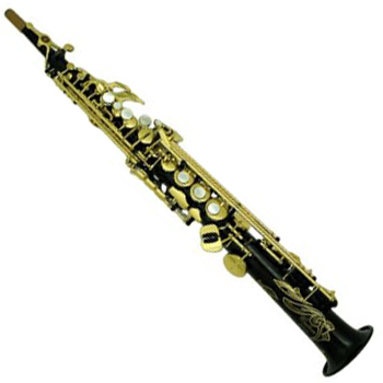 Yamaha Custom EX Soprano Saxophone - Black Lacquer w/ High G Key