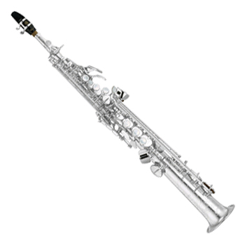 Yamaha Custom Z Straight Neck Soprano Saxophone - Silver Plating