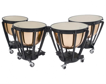 Yamaha Intermed Timpani 23, 26, 29, 32 Copper w/ Covers
