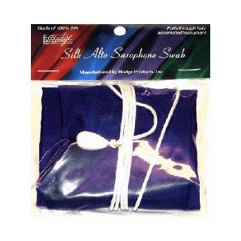Hodge Tenor Saxophone Silk Swab - Multiple Colors