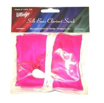 Hodge Bass Clarinet Silk Swab - Multiple Colors