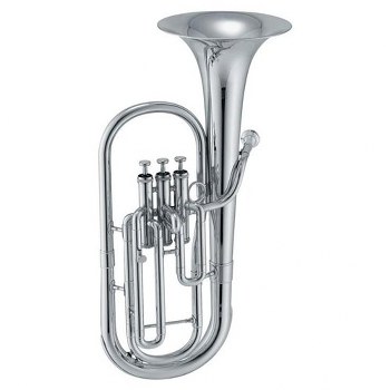 Jupiter Deluxe Eb Alto Horn [Silver-Plated Finish]