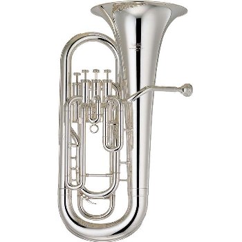 Yamaha Intermediate Bb Four-Valve Euphonium - Silver Plating