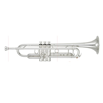 Yamaha Xeno II Professional Bb Trumpet - Large Bore/Silver - Newly Redesigned!