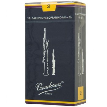 Vandoren Traditional Sopranino Sax Reeds (10 per box)