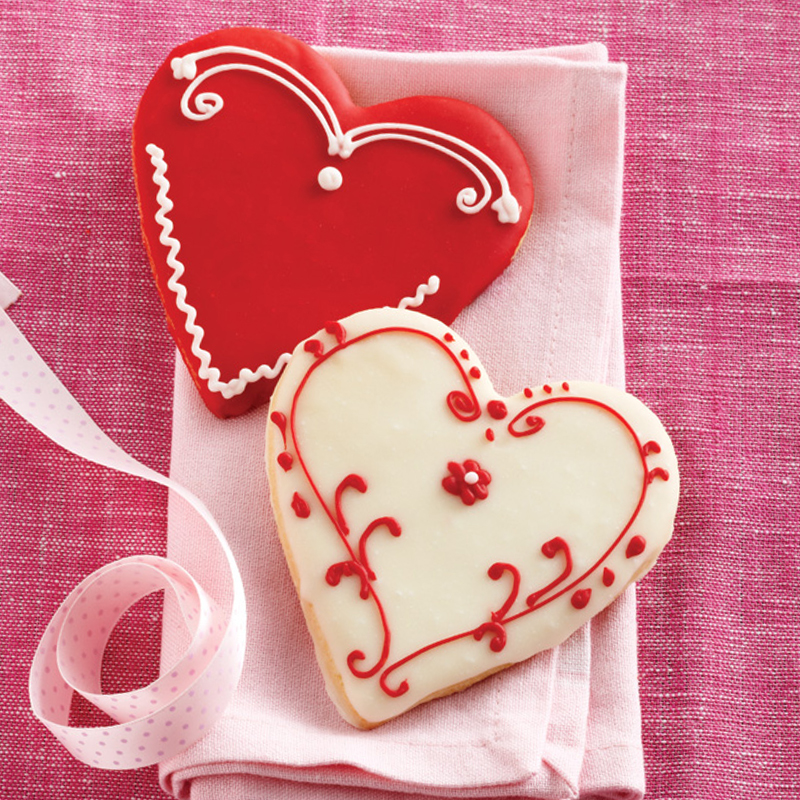 Deerfields Bakery Heart Shaped Cookies Add-on
