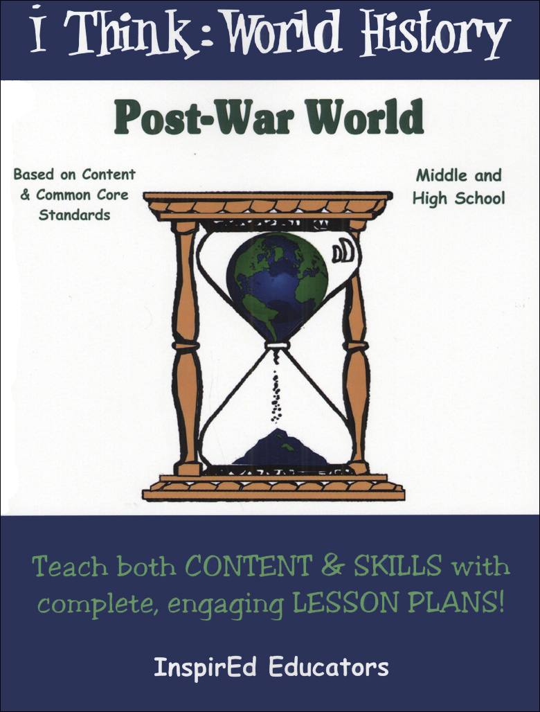 i Think: World History, Post-War World Activity Book