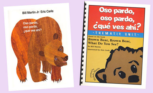 Oso Pardo, Oso Pardo Spanish Book and Thematic Unit