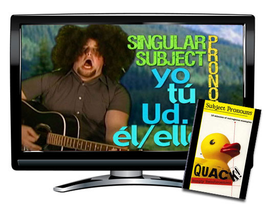 Quack!™ Subject Pronouns Spanish Video