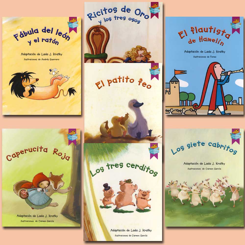 Fairy Tale Spanish Books Set of 7
