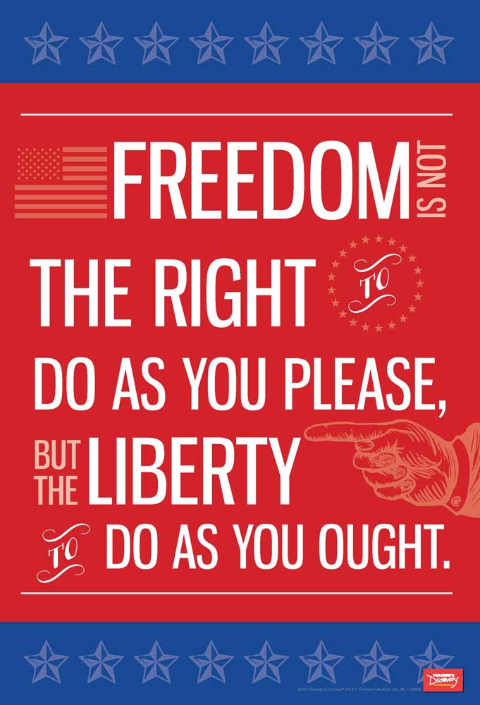 Freedom and Liberty Mini-Poster