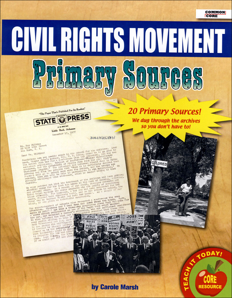 Civil Rights Movement Primary Sources Pack