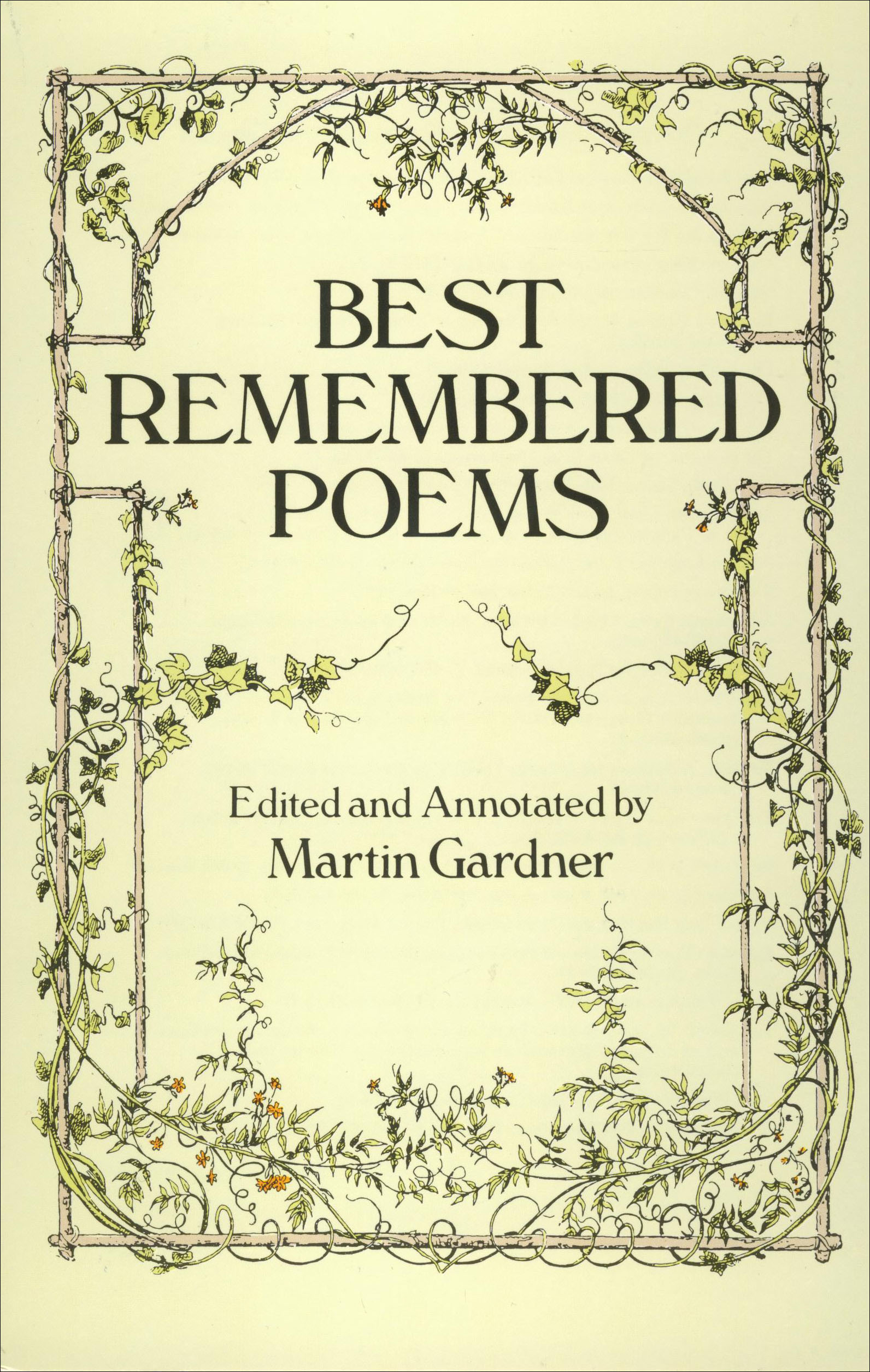 Best Remembered Poems Paperback Book (NP)