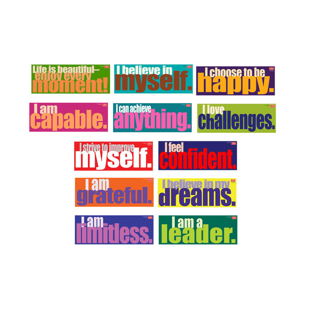 Inspired Minds English Signs - Set of 12