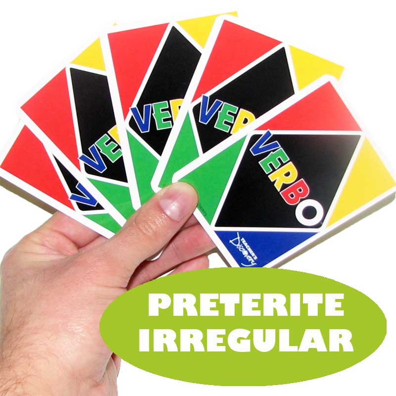 Verbo™ Spanish Card Game Preterite Tense Irregular Verbs