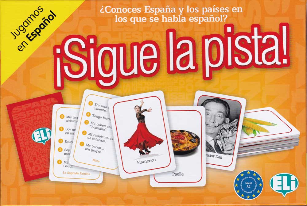 ¡Sigue la pista! Spanish Game