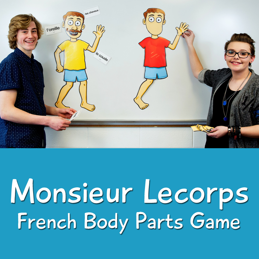 Monsieur Lecorps French Body Parts Game