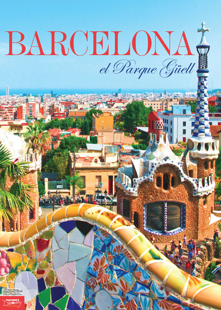 Barcelona Spanish Travel Poster