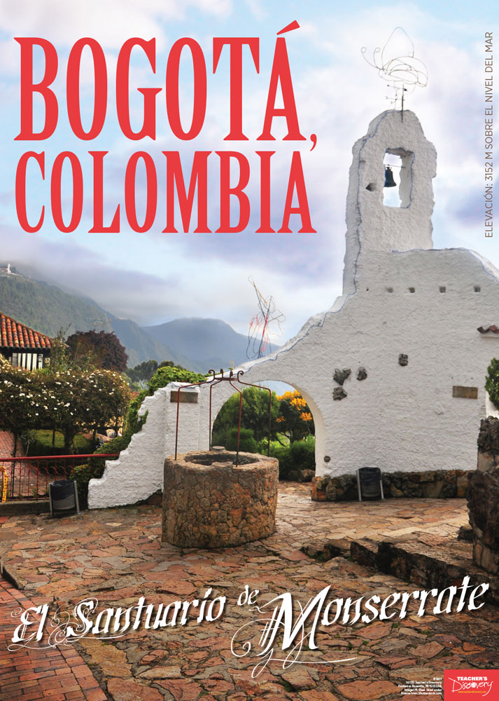 Colombia Spanish Travel Poster