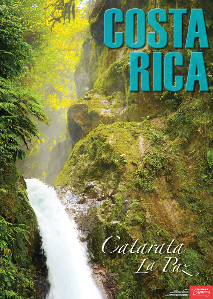 Costa Rica Spanish Travel Poster