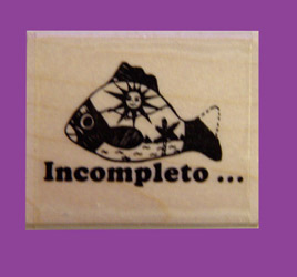 Incompleto Spanish Stamper