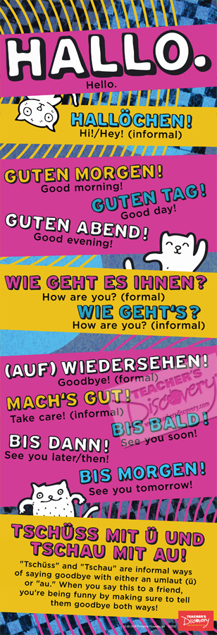 Hello Skinny Poster German