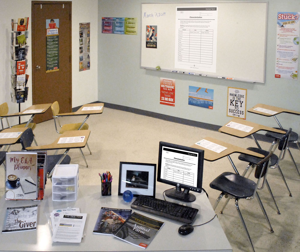 Middle School Dystopian Classroom
