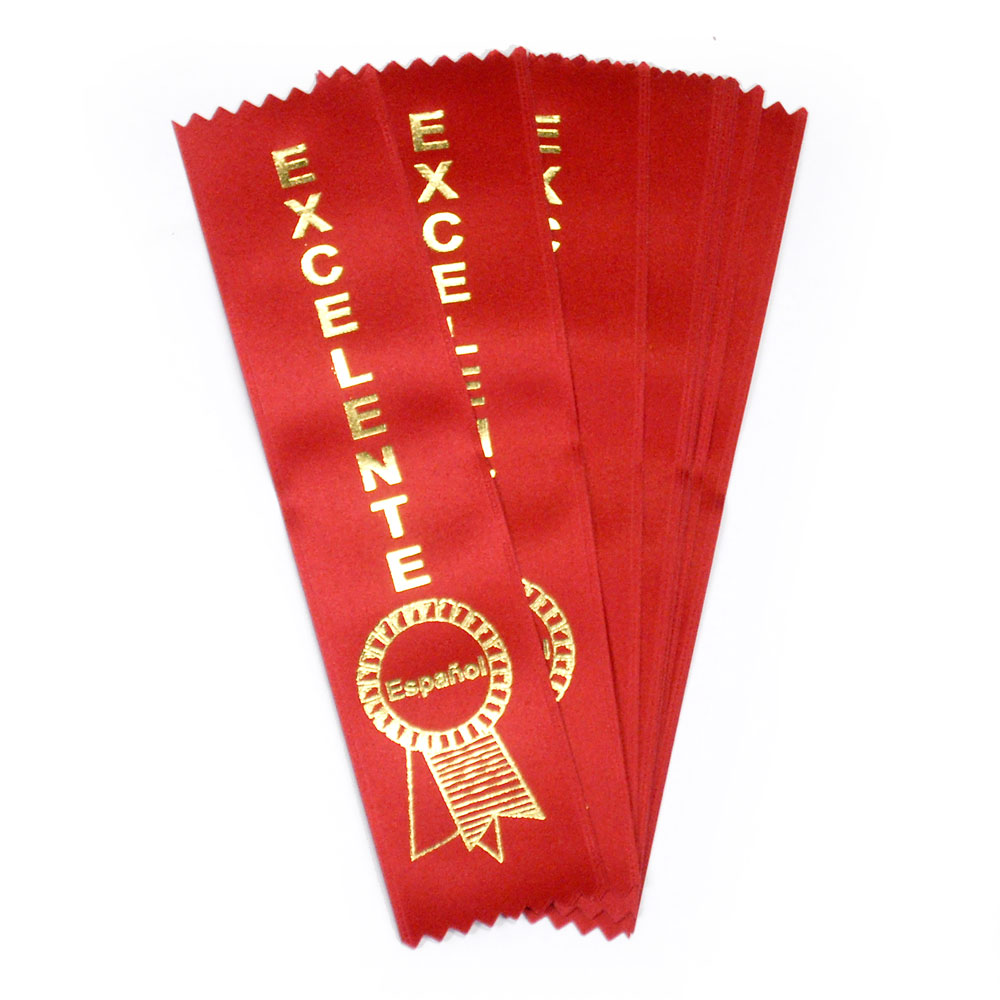 Red Excelente Ribbons 