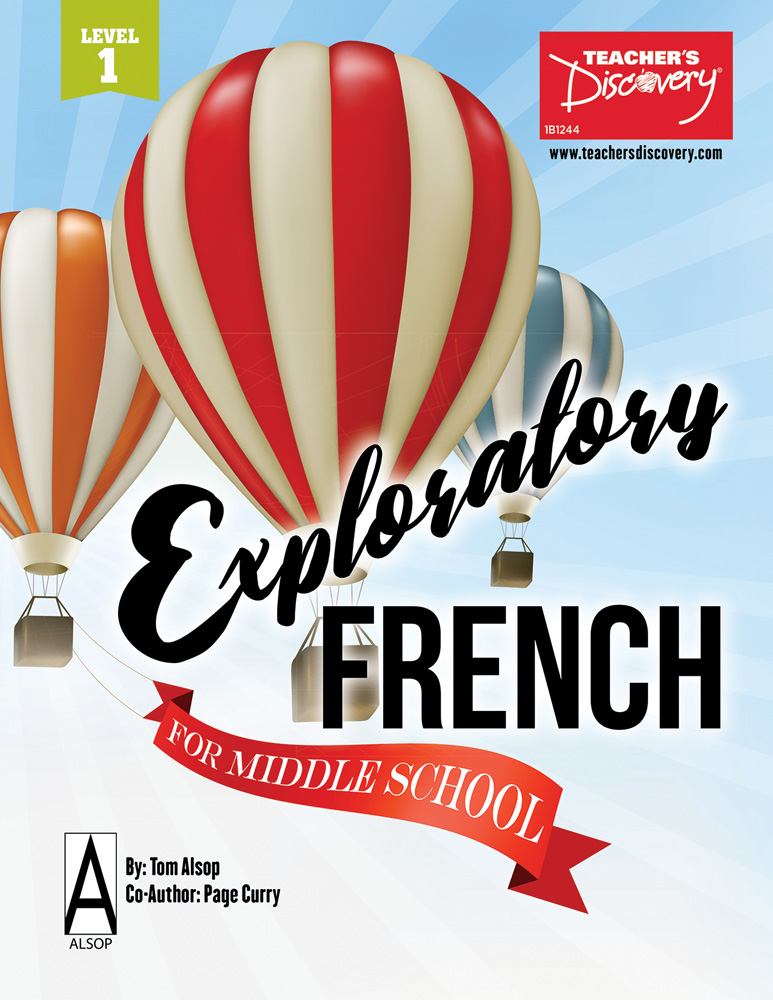 Exploratory French for Middle School Book