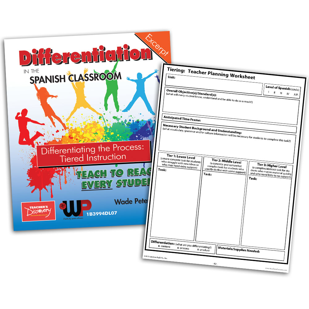 Differentiating the Process: Tiered Instruction - Book Excerpt Download
