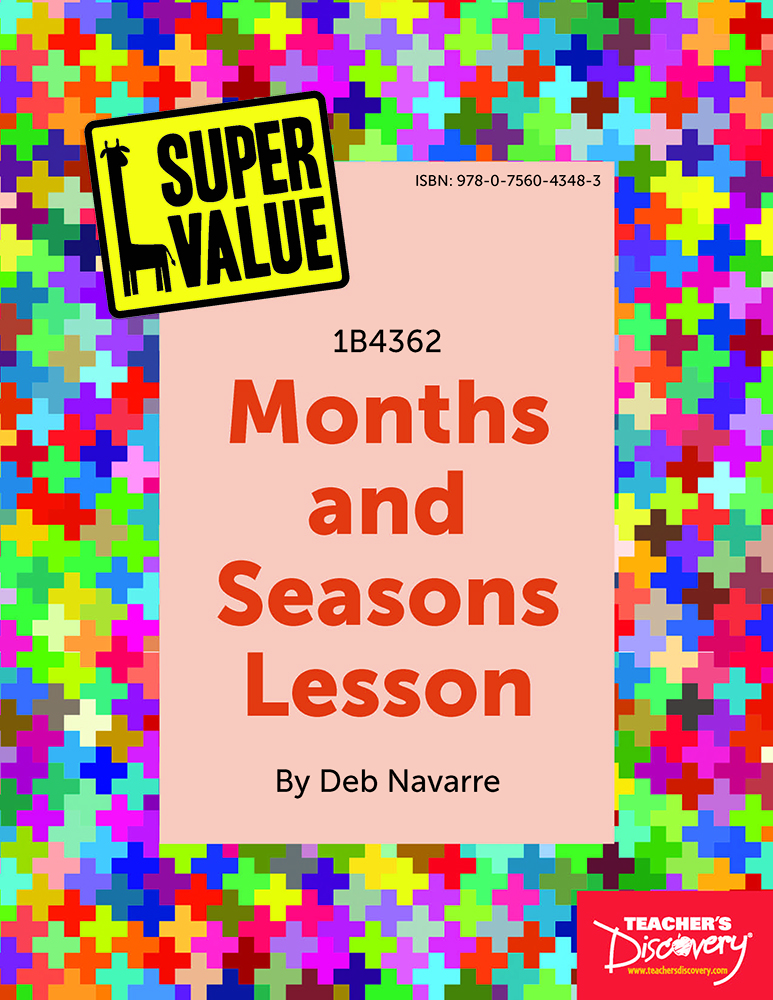 Super Value Months and Seasons Lesson Spanish