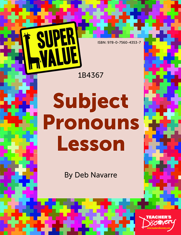 Super Value Subject Pronouns Lesson Spanish