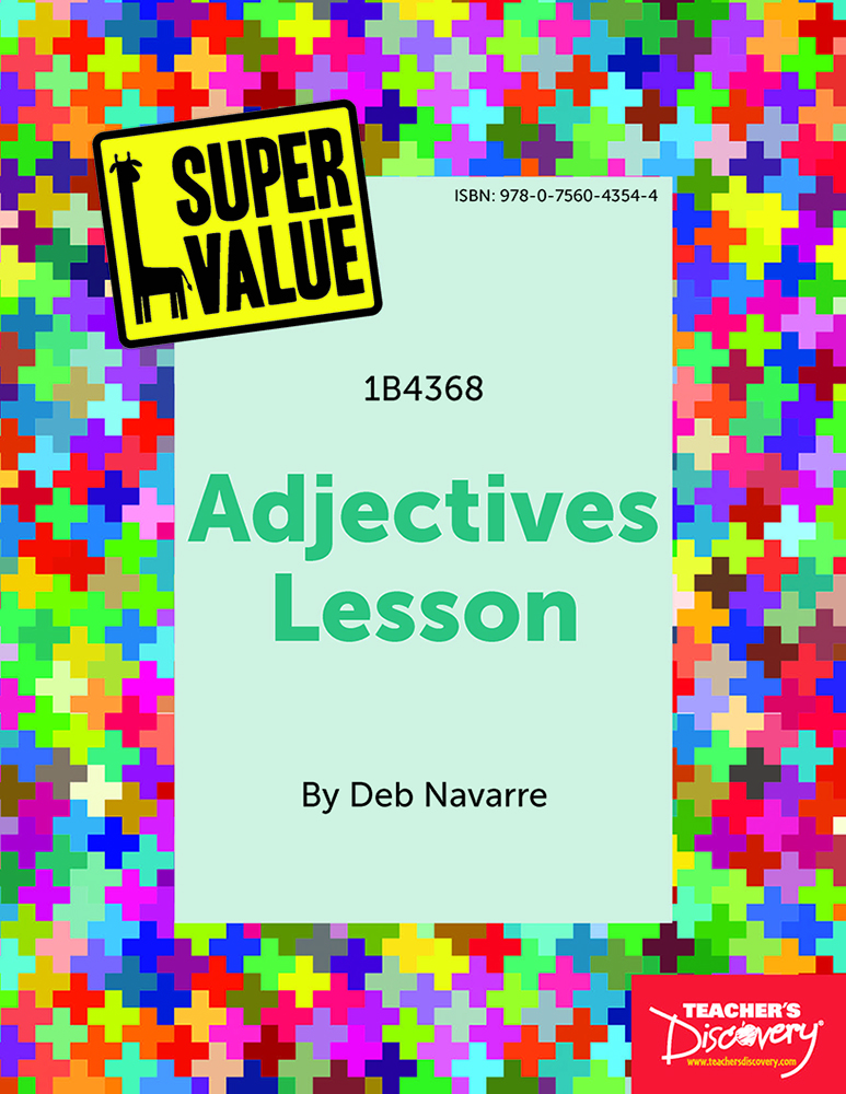 Super Value Adjectives Lesson Spanish