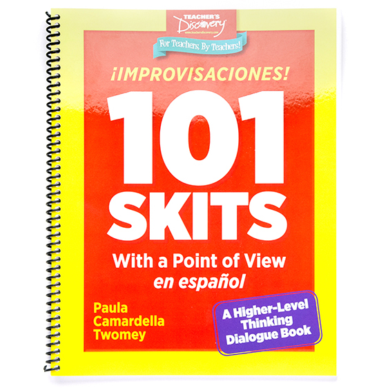 ¡Improvisaciones! 101 Skits with a Point of View en español Book